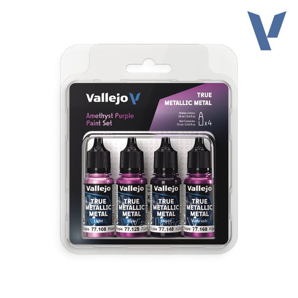 Vallejo True Metallic Metal Set - Amethyst Purple
