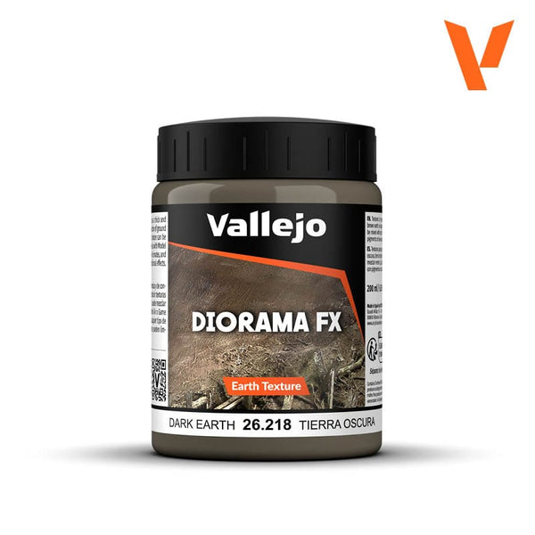 Vallejo Diorama Effects 200ml - Dark Earth
