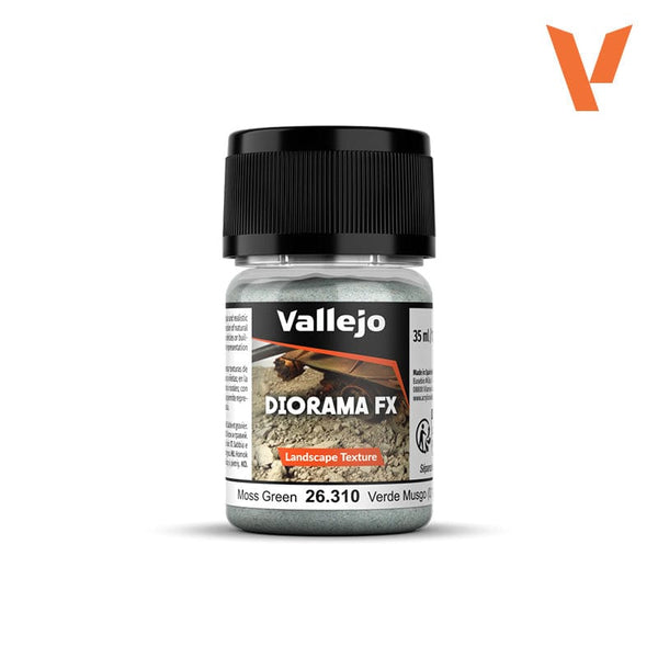 Vallejo Diorama Effects 35ml - Moss Green Texture 0.1-1mm