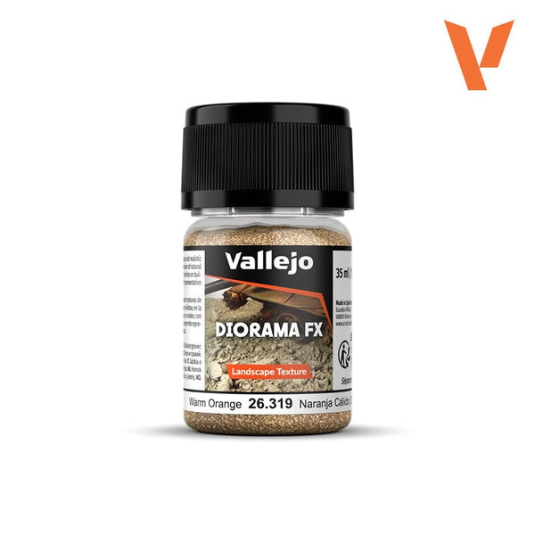 Vallejo Diorama Effects 35ml - Warm Orange Texture 0.1-0.6mm