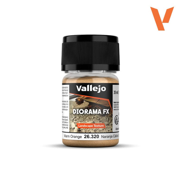 Vallejo Diorama Effects 35ml - Warm Orange Texture 0.1-1mm