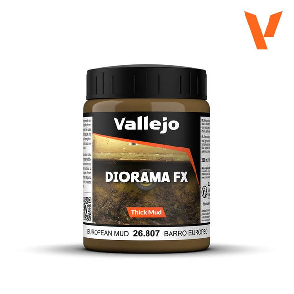Vallejo Diorama Effects 200ml - European Mud