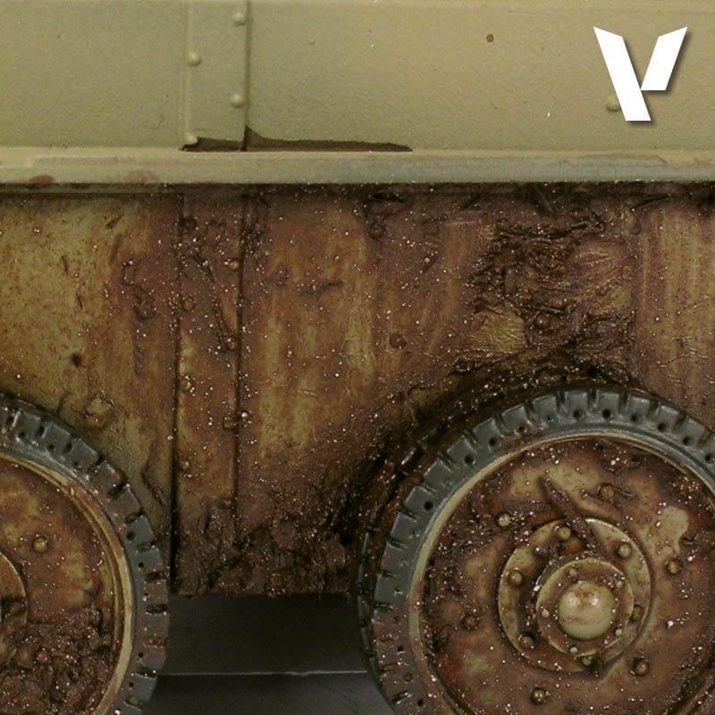 Vallejo Diorama Effects 200ml - Brown Mud