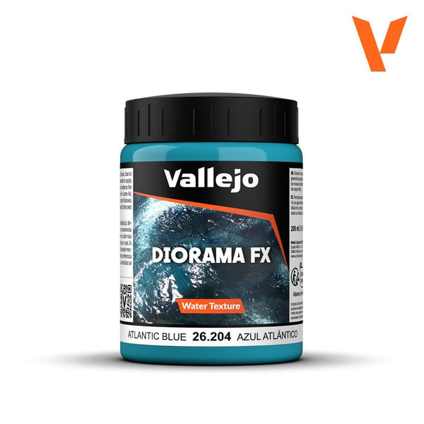 Vallejo Diorama Effects 200ml - Atlantic Blue Water Gel