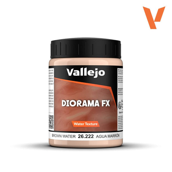 Vallejo Diorama Effects 200ml - Brown Water Gel