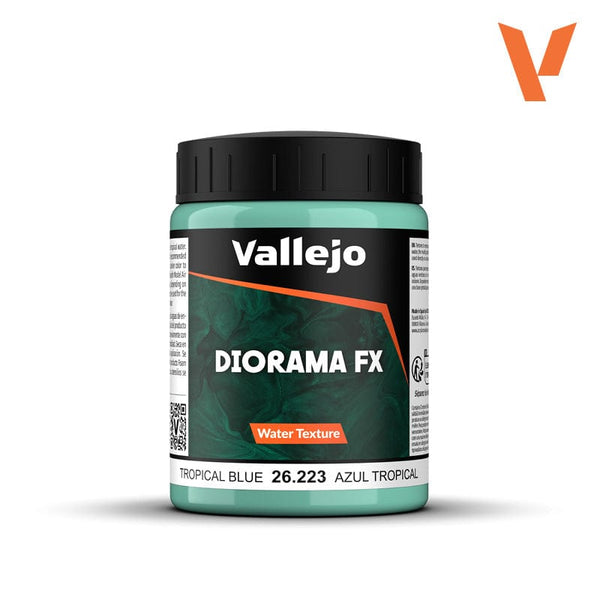 Vallejo Diorama Effects 200ml - Tropical Blue Gel