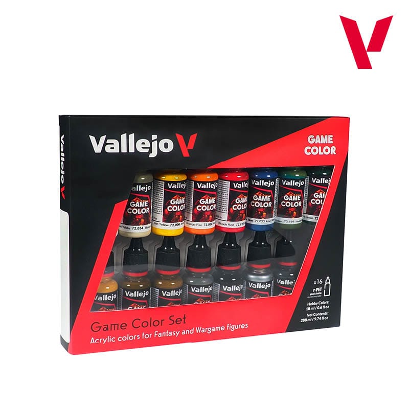 Vallejo Game Color Paint Set - Introduction set (16 colors