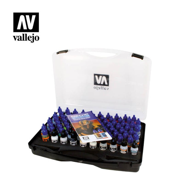 Vallejo Mecha Complete Set 80 Colours with Case