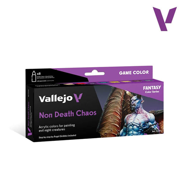 Vallejo Game Color Paint Set - Non Death Chaos (8 colors)