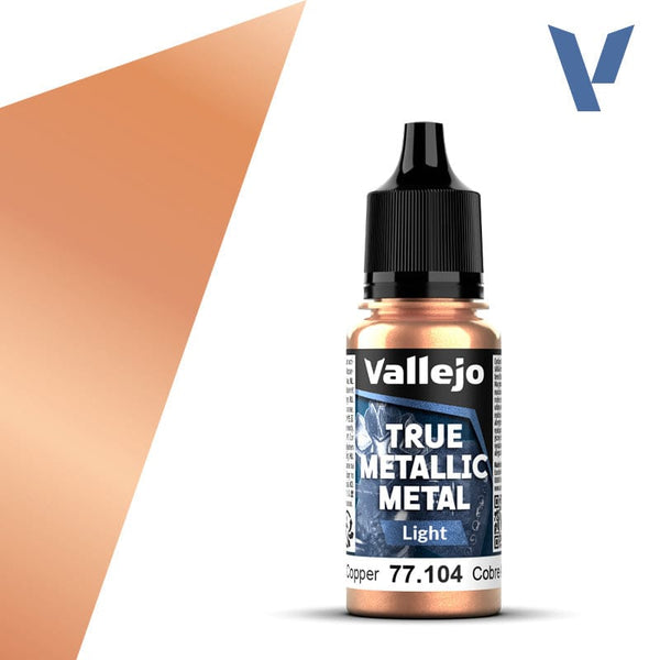 Vallejo True Metallic Metal 18ml - Light Ancient Copper