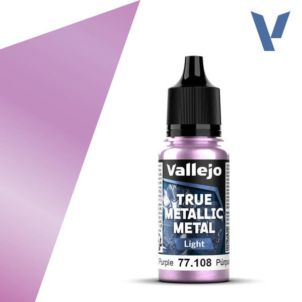Vallejo True Metallic Metal 18ml - Light Amethyst Purple