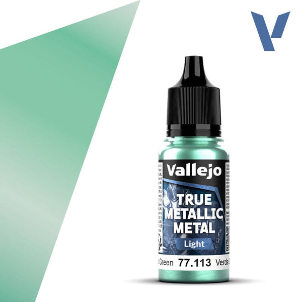 Vallejo True Metallic Metal 18ml - Light Beetle Green