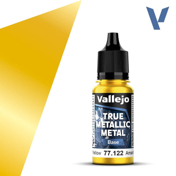 Vallejo True Metallic Metal 18ml - Base Radiant Yellow