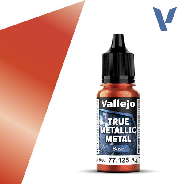 Vallejo True Metallic Metal 18ml - Base Forged Red