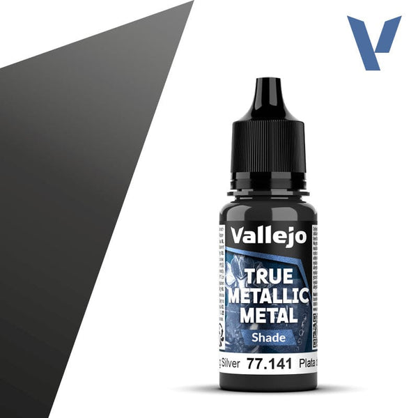 Vallejo True Metallic Metal 18ml - Shade Sterling Silver