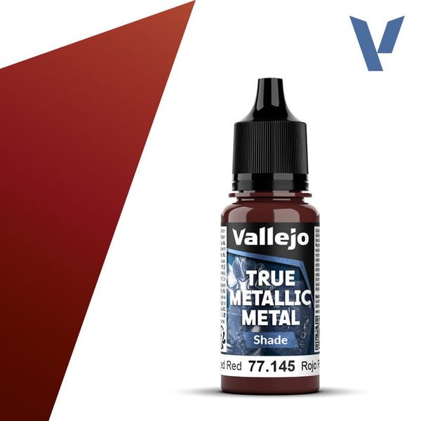 Vallejo True Metallic Metal 18ml - Shade Forged Red