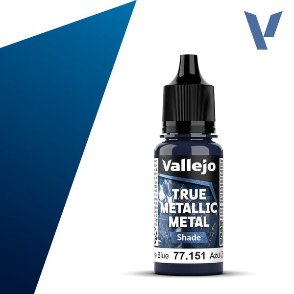 Vallejo True Metallic Metal 18ml - Shade Saphirre Blue