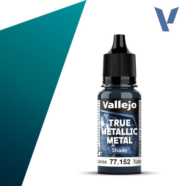 Vallejo True Metallic Metal 18ml - Shade Hydra Turquoise