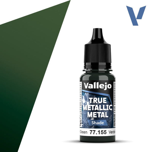Vallejo True Metallic Metal 18ml - Shade Amber Green