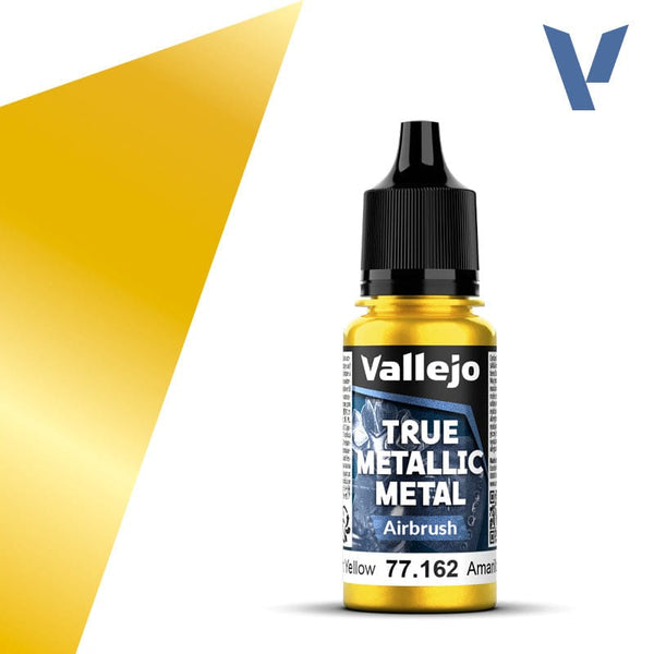 Vallejo True Metallic Metal 18ml - Airbrush Radiant Yellow