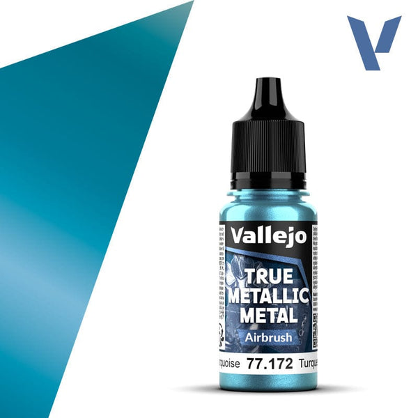 Vallejo True Metallic Metal 18ml - Airbrush Hydra Turquoise