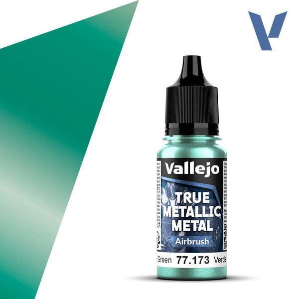 Vallejo True Metallic Metal 18ml - Airbrush Beetle Green