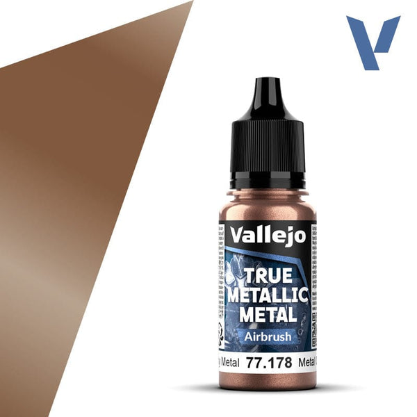 Vallejo True Metallic Metal 18ml - Airbrush  Rusty Metal