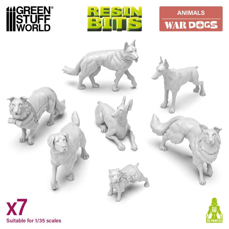 GSW Resin Basing Set - War Dogs 1:35