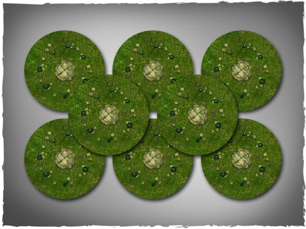 Warhammer Neoprene Objective Markers set - Grass