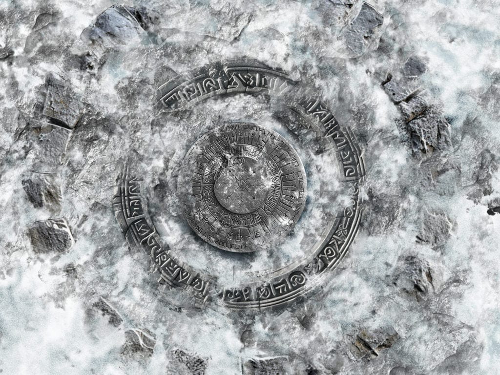 Warhammer Neoprene Objective Markers set - Mountains