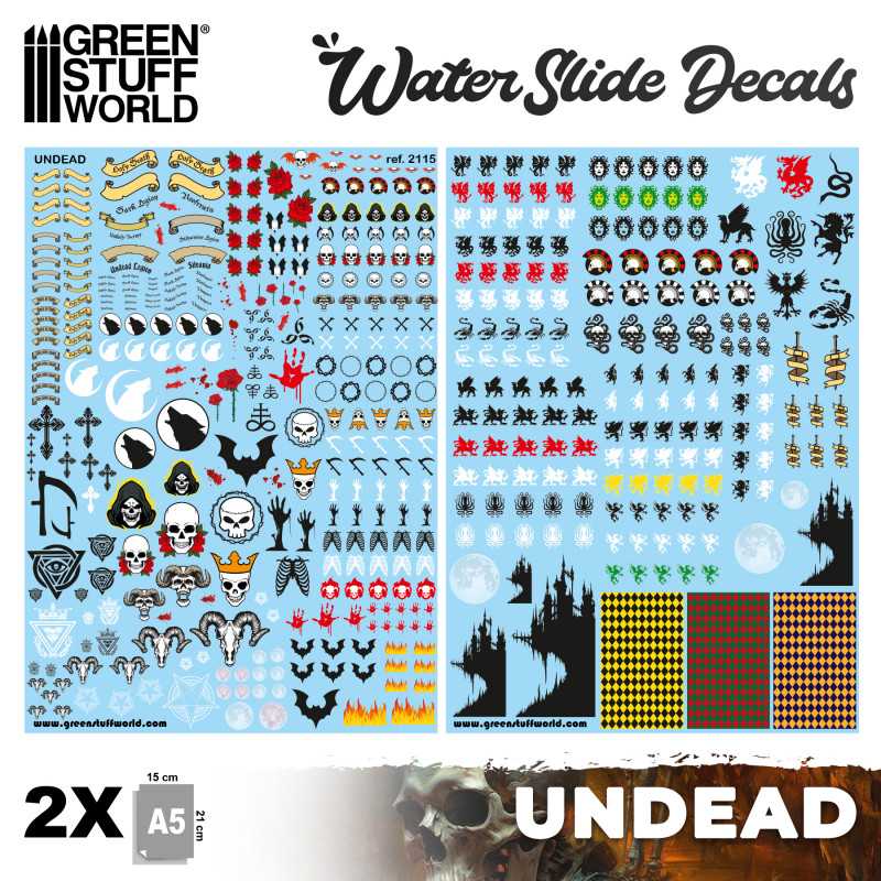 GSW Decals sheet - Undead