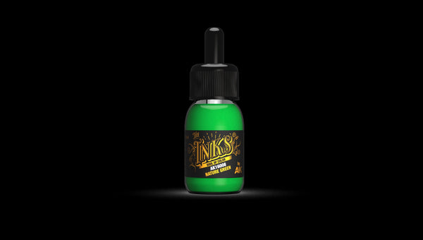 AK Interactive Acrylic Inks 30ml - Nature Green