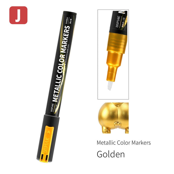 DSPIAE Metallic Color Markers - Golden