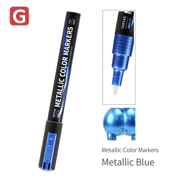 DSPIAE Metallic Color Markers - Metallic Blue