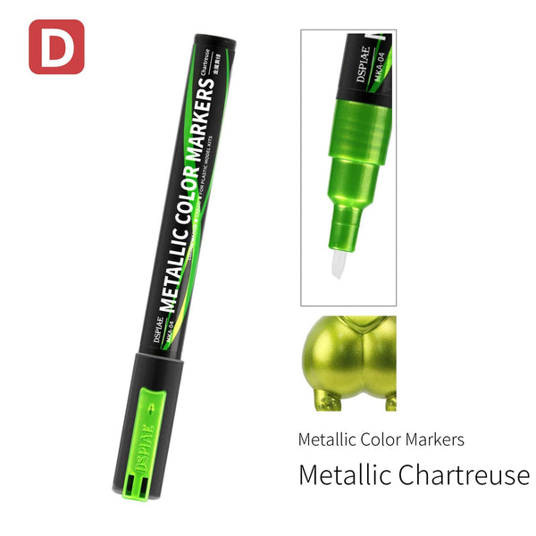 DSPIAE Metallic Color Markers - Metallic Chartreuse