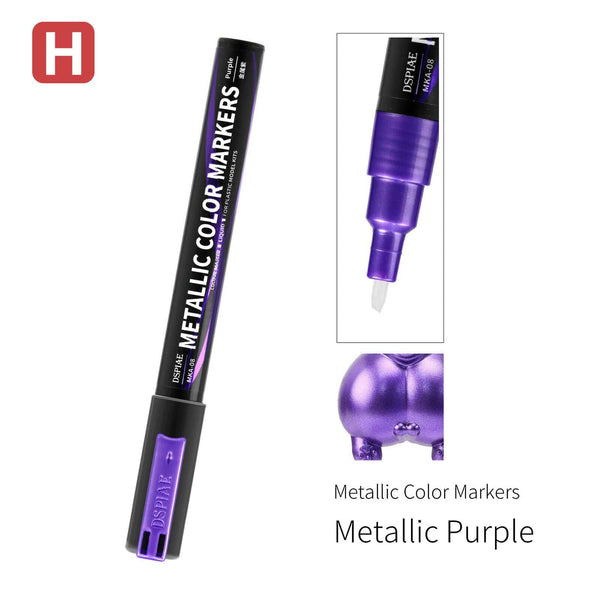 DSPIAE Metallic Color Markers - Metallic Purple