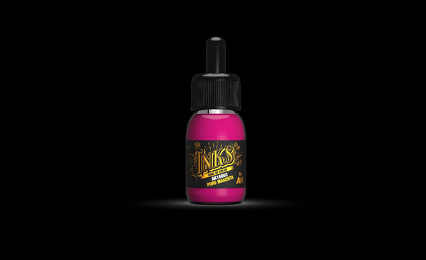 AK Interactive Acrylic Inks 30ml - Pure Magenta