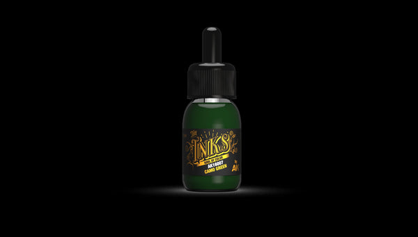 AK Interactive Acrylic Inks 30ml - Camo Green