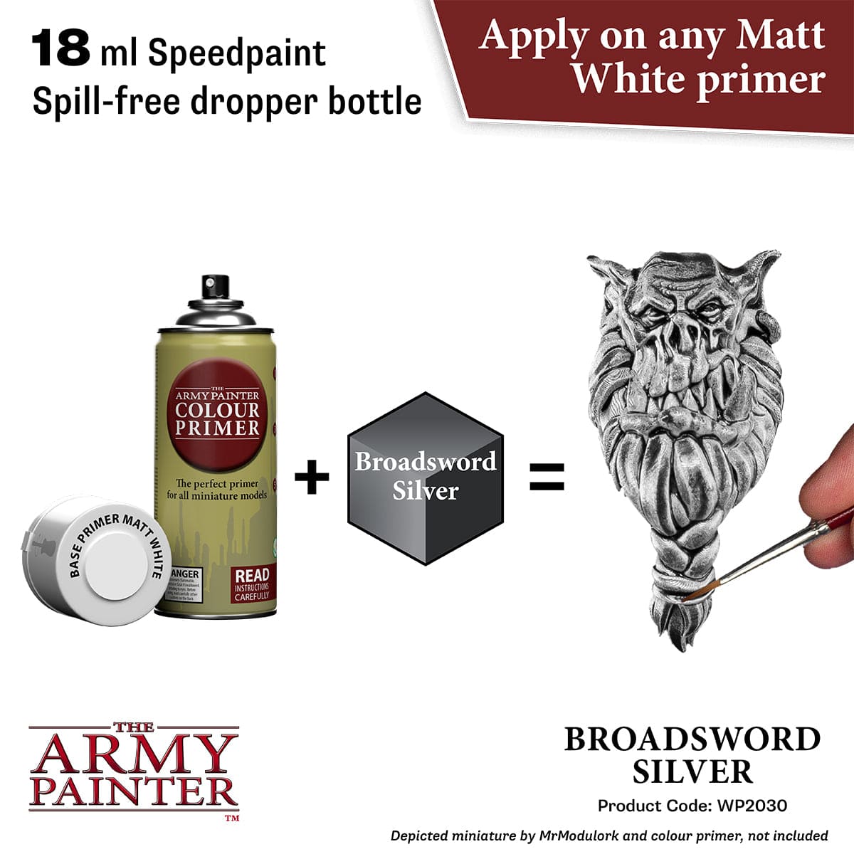 Army Painter Speedpaint Broadsword Silver