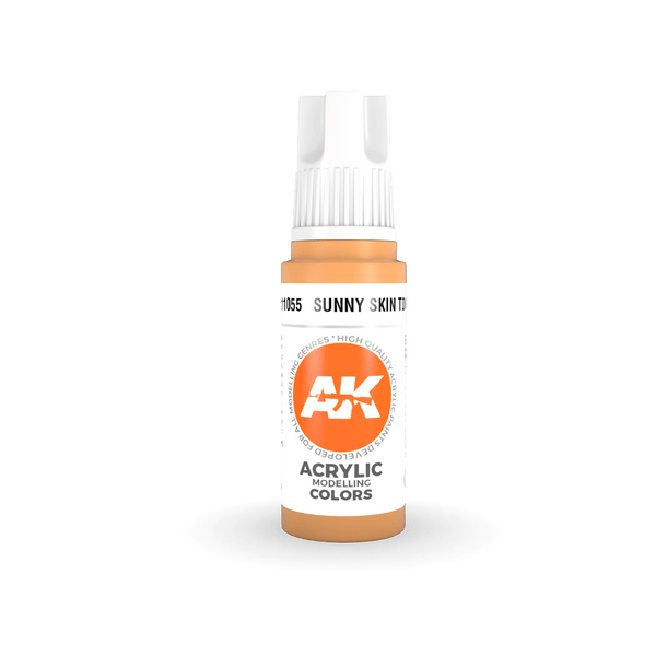 AK Interactive 3rd Gen Acrylics 17ml - Sunny Skin Tone