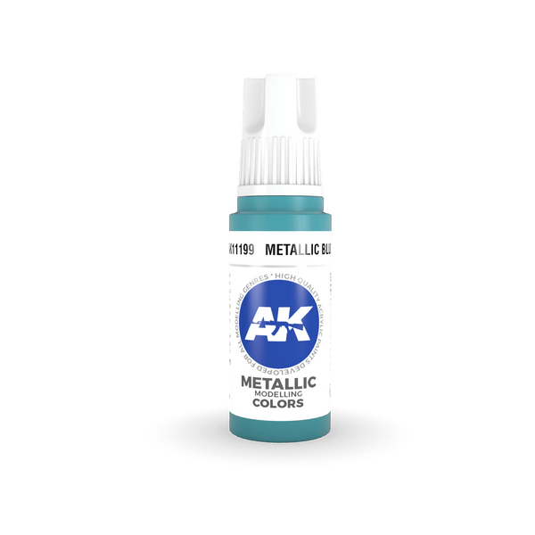 AK Interactive 3rd Gen Acrylics 17ml - Metallic Blue