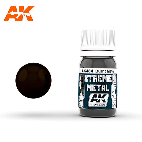 AK Interactive Xtreme Metal Burnt Metal 35ml