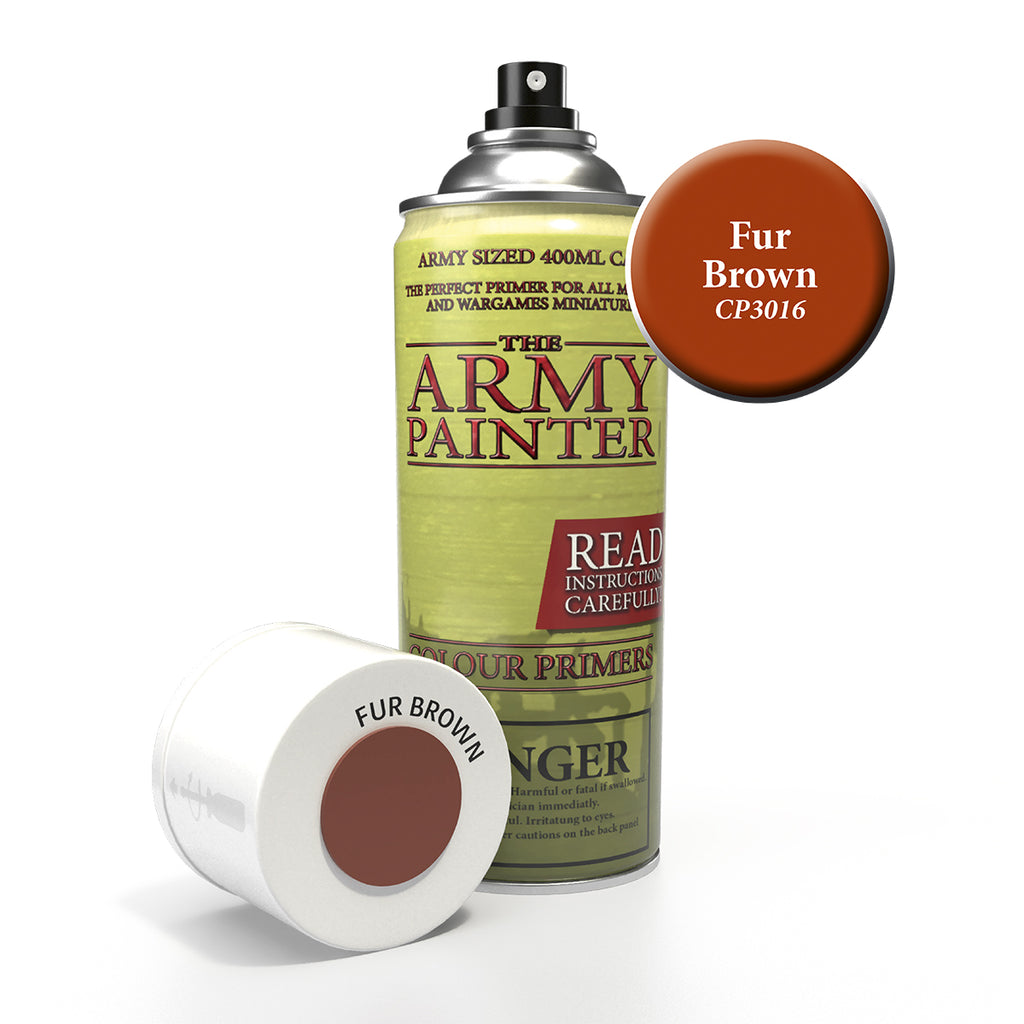 Army Painter Fur Brown Primer Spray