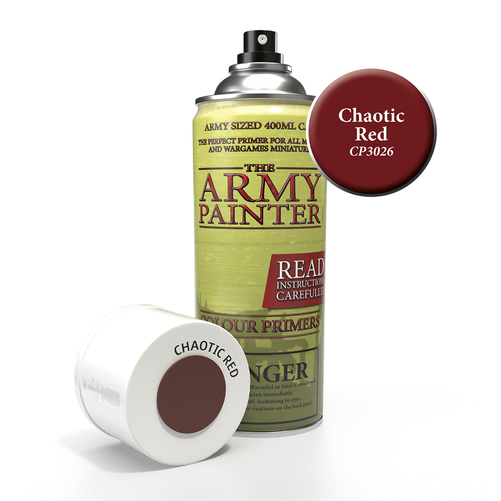 Army Painter Chaotic Red Primer Spray