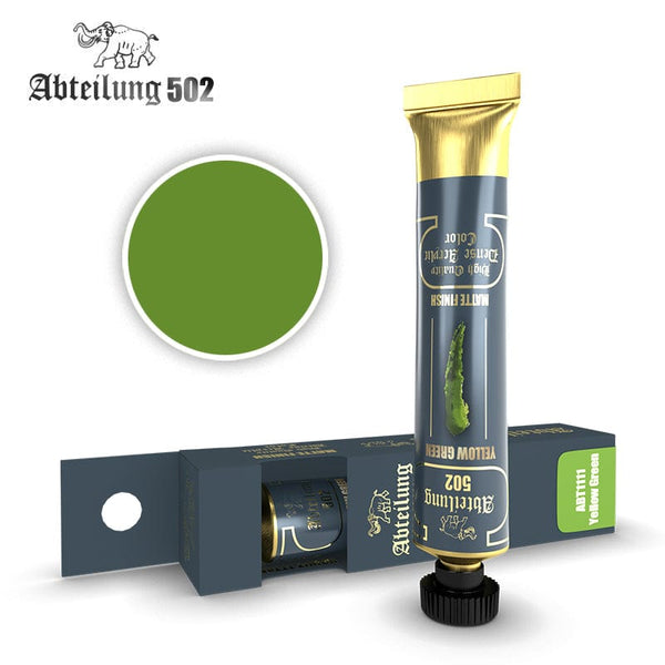 Abteilung 502 High Quality Dense Acrylics -  Yellow Green