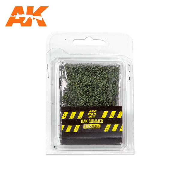 AK Interactive High Quality detailed Oak Summer Leaves - 28mm 1/72