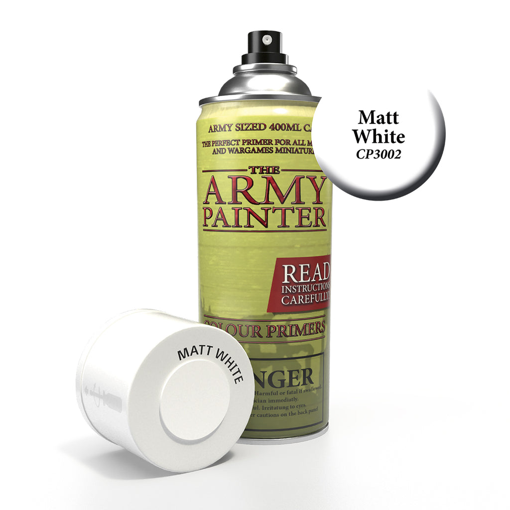 Army Painter Matt White Primer Spray