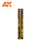 AK Interactive BRASS PIPES 1.0mm, 5 units