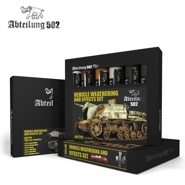 Abteilung 502 High Quality Oil paint - Vehicle Weathering and Effects set