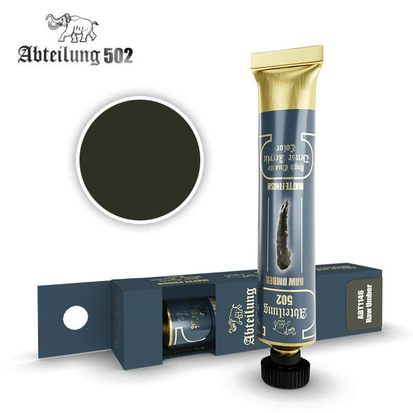 Abteilung 502 High Quality Dense Acrylics -  Raw Umber